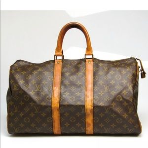 ❗️SOLD ❗️Authentic Louis Vuitton Bag Keepall 45